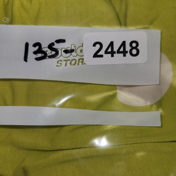 Mini Boden Girls 8/9 Polka Dot Dress Lime White Short Sleeve Pockets 2448 - Picture 10 of 10